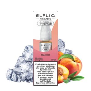 PEACH ICE Elfliq by Elf Bar