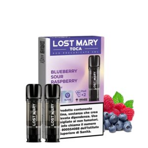 BLUEBERRY SOUR RASPBERRY TOCA AIR Elf Bar